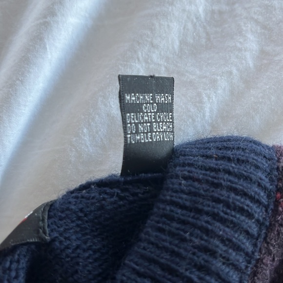 Men’s Brandini vintage Argyle sweater, size Med - Picture 5 of 6